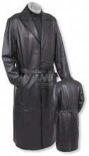 Mens Leather Long Coat ML 7455