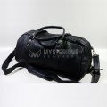 Black Premium Quality Genuine Leather Travel Bag