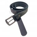 Soft Premium Quality Black Genuine Leather Belt