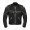 Mens Black Cordura Motorcycle Riding Jacket with Reflective Pipping ML 7567