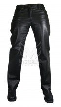 Women Five Pockets Motorcycle Leather Pant ML 7425