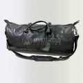 Black Genuine Leather Large Travel Bag