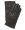 Mens Lined Leather Winter Gloves - Black