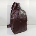 Premium Quality Soft Plain Genuine Leather Backpack