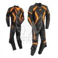 Mens 1 Piece Motorcycle Leather Racing Suit ML 7018