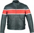 Mens Classic Motorcycle Leather Jacket ML 7303