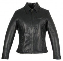 Women Cruiser Leather Jacket ML 7361