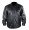 Mens Top Grain Cow Skin Leather Jacket ML 7301 - Black