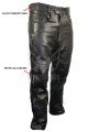 Mens Premium Leather Over Pants with Side Zipper & Snaps ML 7406